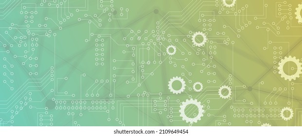 Conceptual technology illustration of artificial intelligence