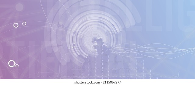 Ilustración conceptual de la inteligencia artificial