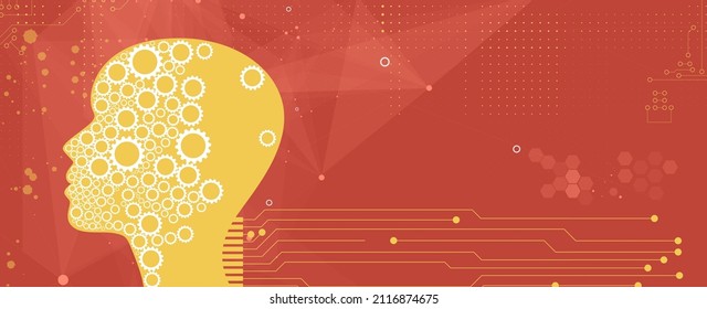 Conceptual technology illustration of artificial intelligence