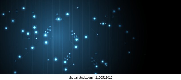 Konzeptuelle Technologie-Illustration künstlicher Intelligenz. Abstrakter futuristischer Hintergrund