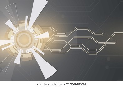 Ilustración conceptual de la inteligencia artificial