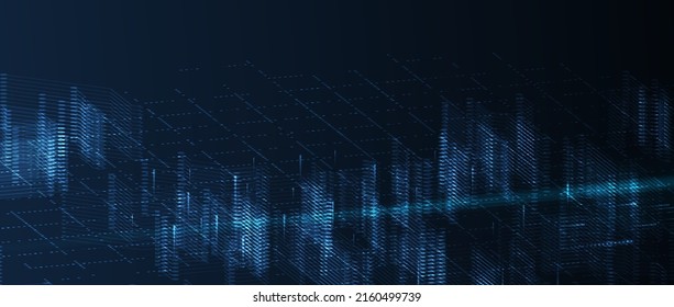 Conceptual technology illustration of artificial intelligence