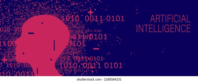Conceptual technology illustration of artificial intelligence