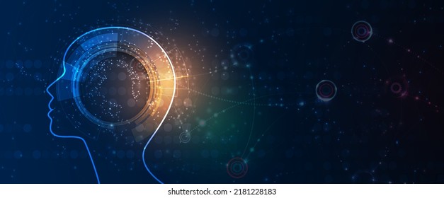 Ilustración conceptual de la inteligencia artificial