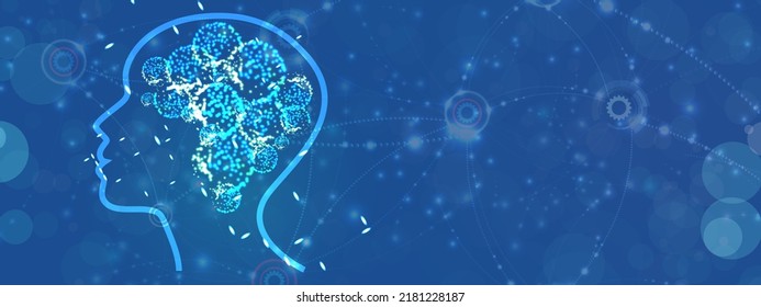 Conceptual technology illustration of artificial intelligence