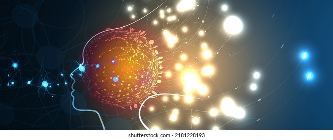 Ilustración conceptual de la inteligencia artificial