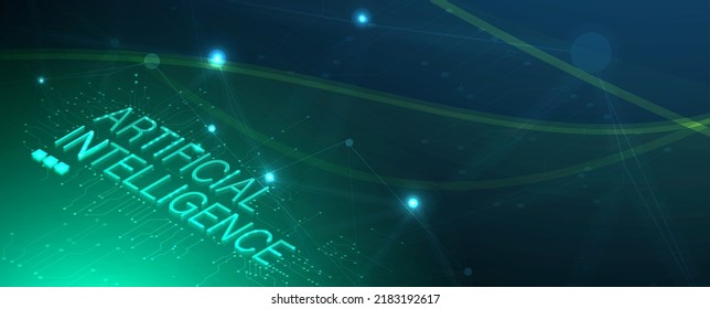 Ilustración conceptual de la inteligencia artificial