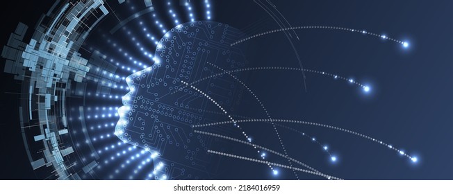Ilustración conceptual de la inteligencia artificial