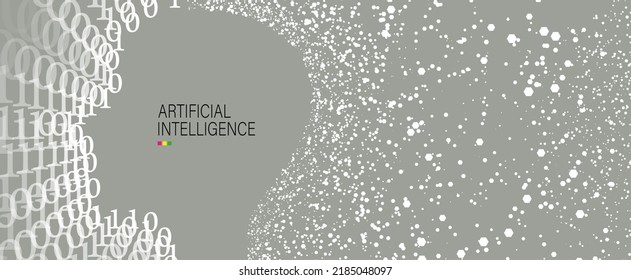 Conceptual technology illustration of artificial intelligence