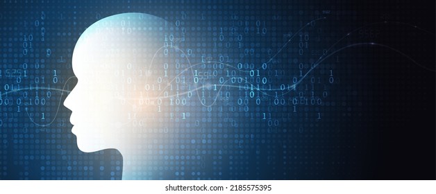 Conceptual technology illustration of artificial intelligence
