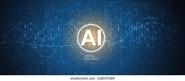Ilustración conceptual de la inteligencia artificial