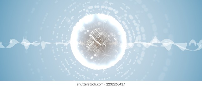 Conceptual technology illustration of artificial intelligence