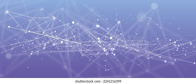 Ilustración conceptual de la inteligencia artificial. Resumen de fondo futurista
