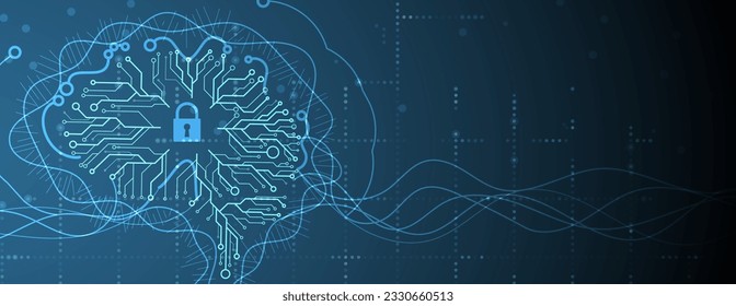 Conceptual technology illustration of artificial intelligence