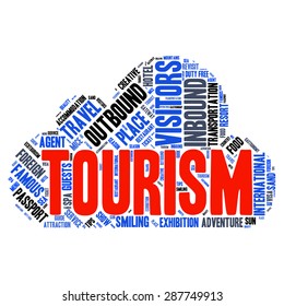  conceptual travel or tourism text word cloud tagcloud 