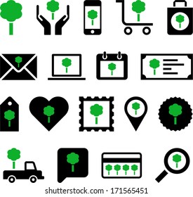 Conceptual TREE icons