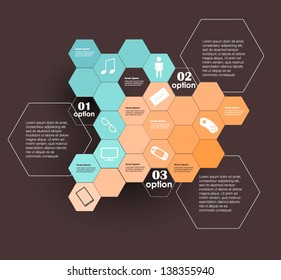 Conceptual vector Design template.