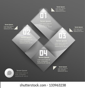 Conceptual vector Design template. infographics element