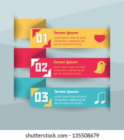 Conceptual vector Design template. infographics element