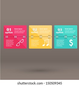 Conceptual vector Design template. infographics element