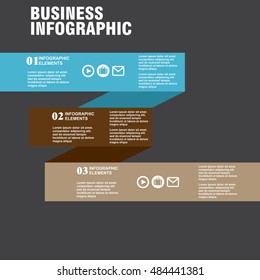 Conceptual vector Design template. infographics element