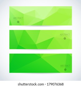 conceptual vector fashionable banner set with green shape line water group spring pile glass ripple cloud modern artistic fresh site wave clouds green fancy light cool set art concept creative flag dr