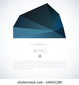 conceptual vector fashionable scene with triangle object line white colourful abstract background scene colorful digital modern artistic site business blue fancy light print beauty art concept creativ