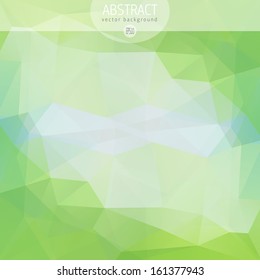 conceptual vector geometric scene with blue triangles straight white star spring abstraction background scene numeric new trendy site business flooring blue green luxurious light refreshing beauty sci