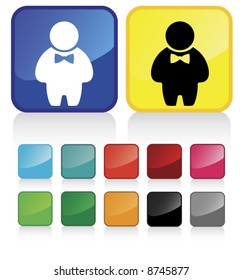 Conceptual vector illustration of boss - director - part 1 - check my gallery for more. proposed colors