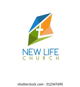 conceptual vector on a religious theme