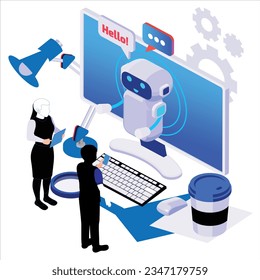 Conceptualmente, ChatGPT (chat GPT) es un robot de chat de IA o inteligencia artificial que puede comunicarse a través de mensajes con humanos naturalmente.