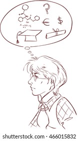 Concern for the future of a college student