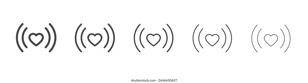 Concern icon flat simple outline logo