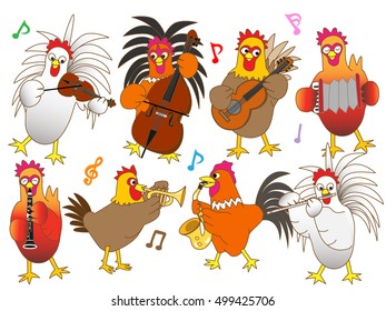 The concert of the chicken.