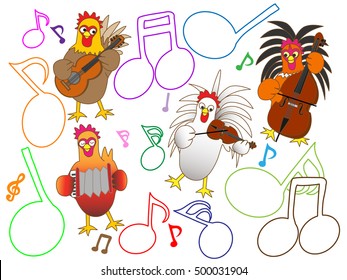 Concert of the chicken.
