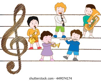 Concert of children