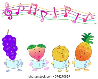 Concert of the fruit