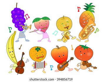Concert of the fruit