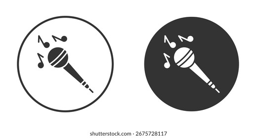 Icono de concierto. diseños de signos. pictograma sólido