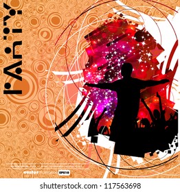Concert illustration. Vector illustration