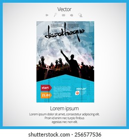 Ilustración del concierto. Ilustración del vector