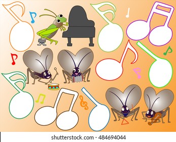 Concert of the insect