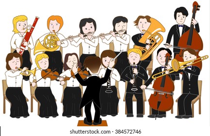 Concert of the orchestra