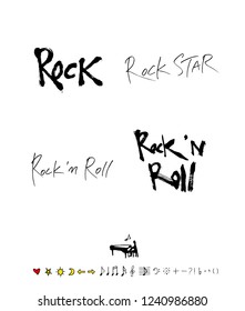 concert poster / Sketchy music illustration - vector