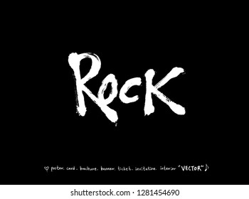 concert poster / Sketchy music illustration - vector