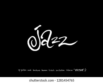 concert poster / Sketchy music illustration - vector