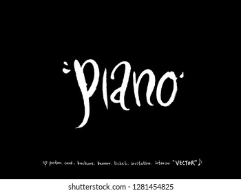 concert poster / Sketchy music illustration - vector
