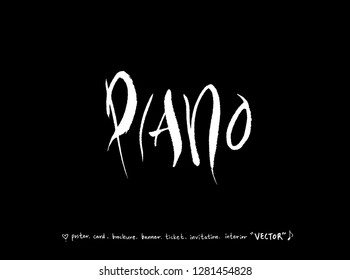 concert poster / Sketchy music illustration - vector