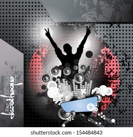 Concert poster. Vector