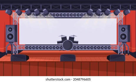Concert Stage  - Interior Scenes